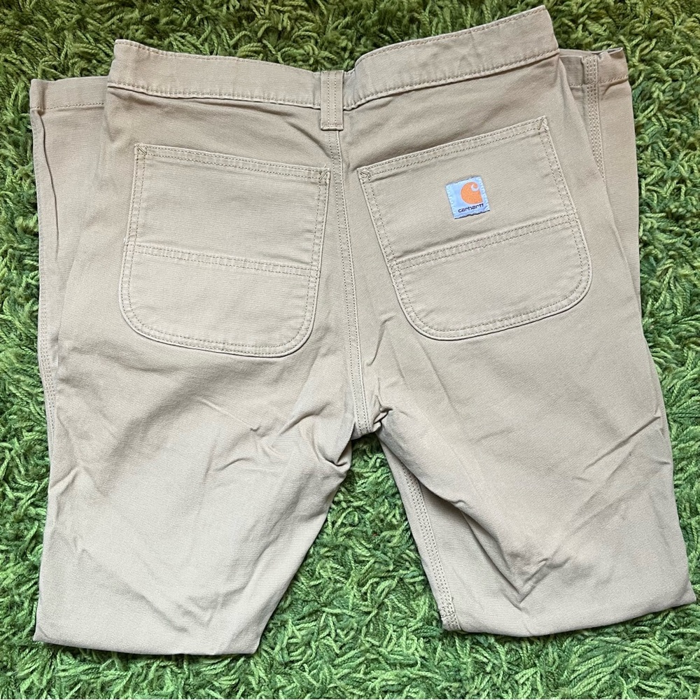 Carhartt Rugged Flex Straight Fit Canvas 5-Pocket Tapered Work Pant